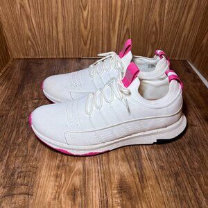 FitFlop Women's Vitamin Knit Sports trainers  Sneaker size8.5 white